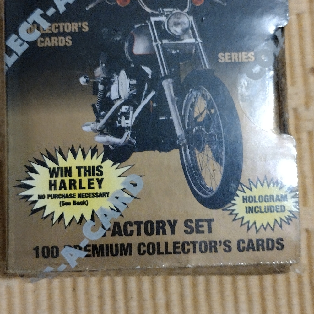 NIB Harley Davidson Collectors Cards